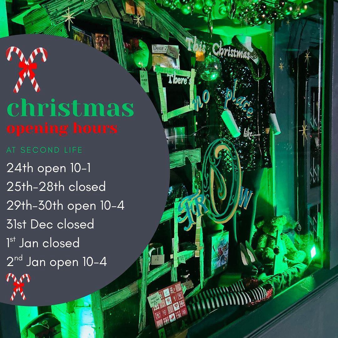 Christmas Opening Times