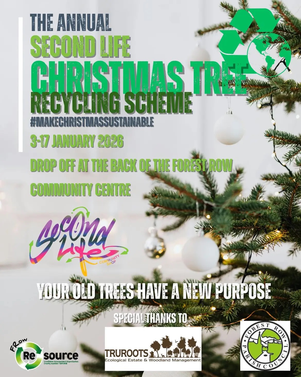 Christmas Tree Recycling Scheme 2025