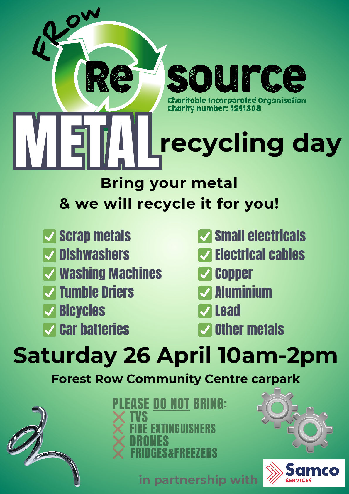 Pop-up Metal Recycling Day