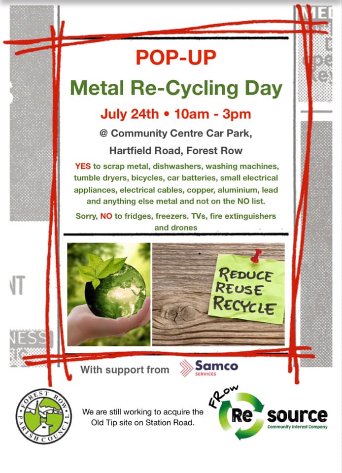 Popup Metal Recycling Day